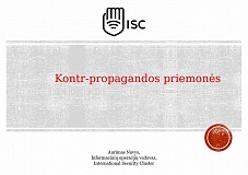 Siūlome kovos su propaganda paslaugas
